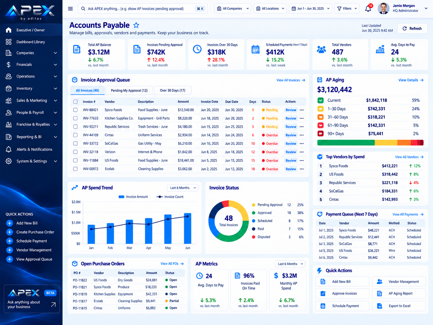 APEX Accounts Payable
